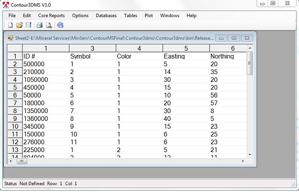Spreadsheet