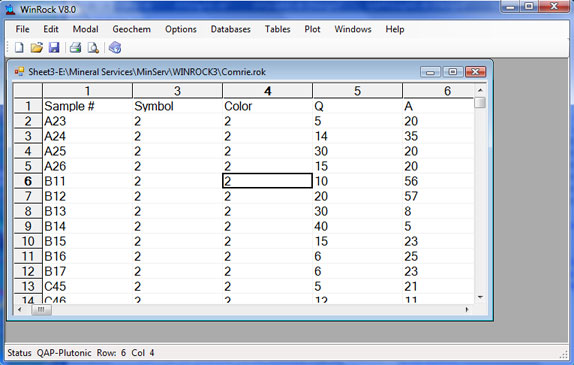 Winrock spreadsheet