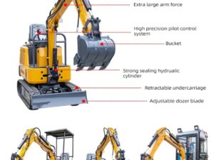 Mini Excavator 1t