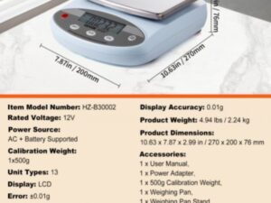 Digital Scale 0.01g 3000g