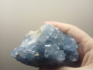 Celestine Crystal Cluster 1kg