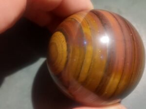 Tiger Iron Sphere